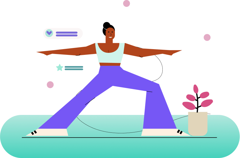 Yoga illustration